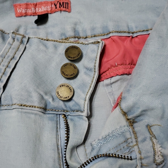 Rue21 YMI Girls Anklet Distressed Jeans - Picture 5 of 8